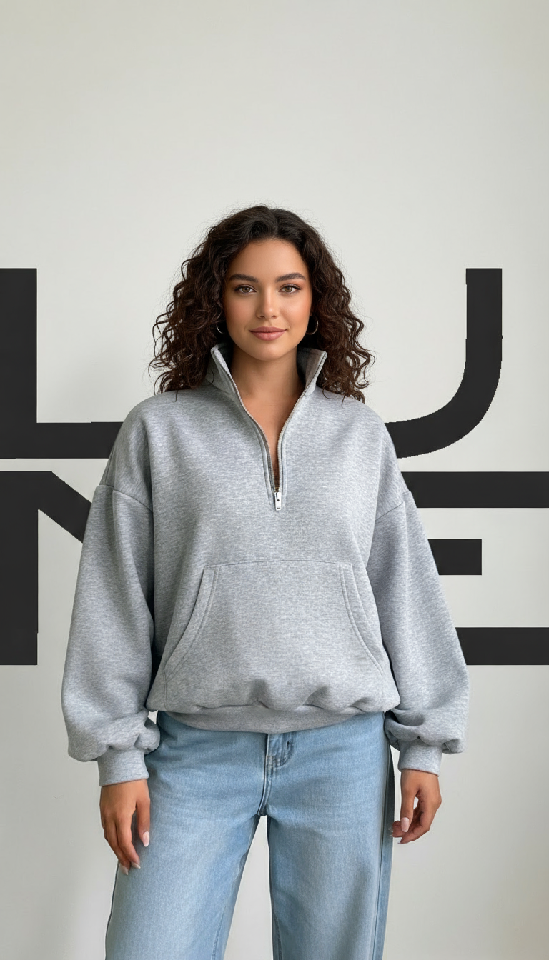 Sweat-shirts oversize avec fermeture - Ma boutique