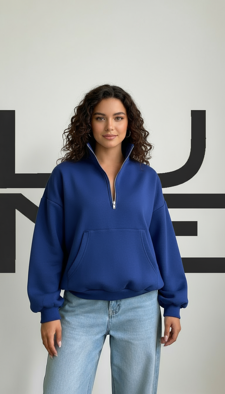 Sweat-shirts oversize avec fermeture - Ma boutique