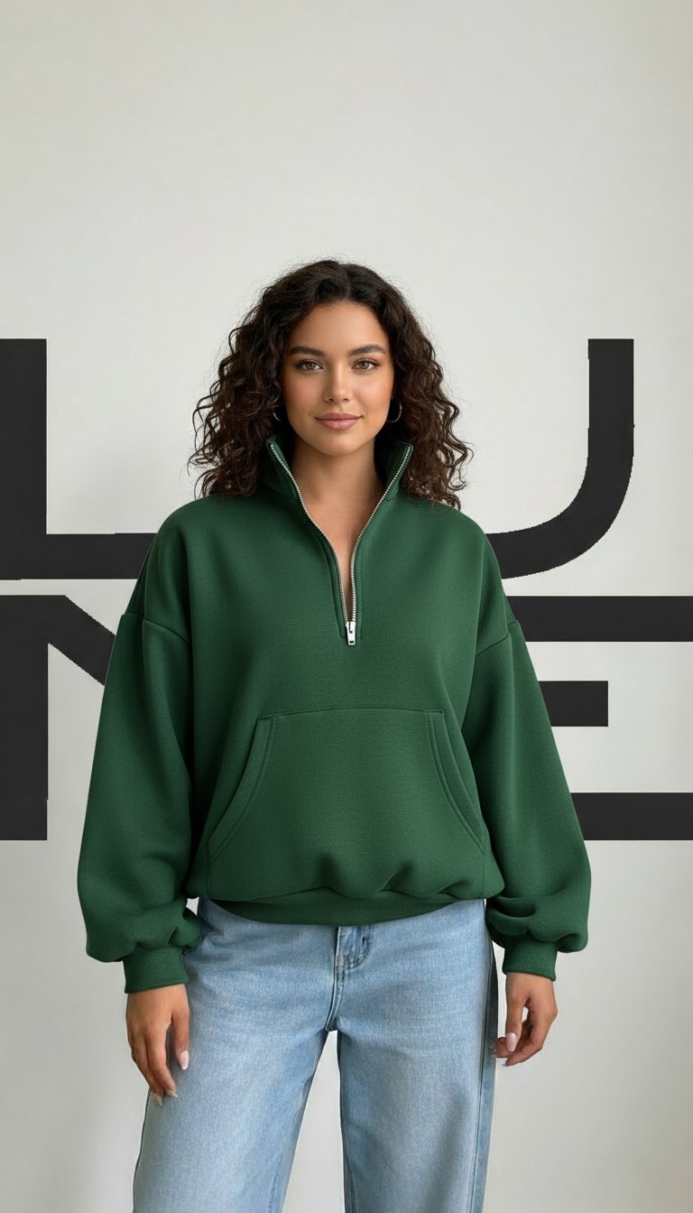 Sweat-shirts oversize avec fermeture - Ma boutique