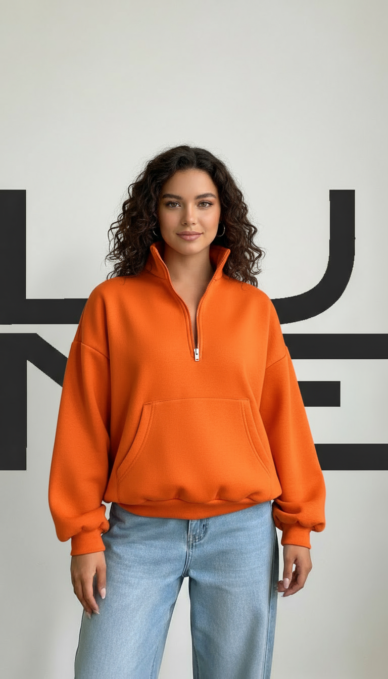 Sweat-shirts oversize avec fermeture - Ma boutique