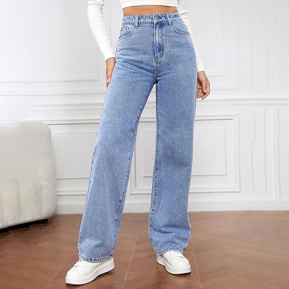 Jeans Droit Large - Ma boutique
