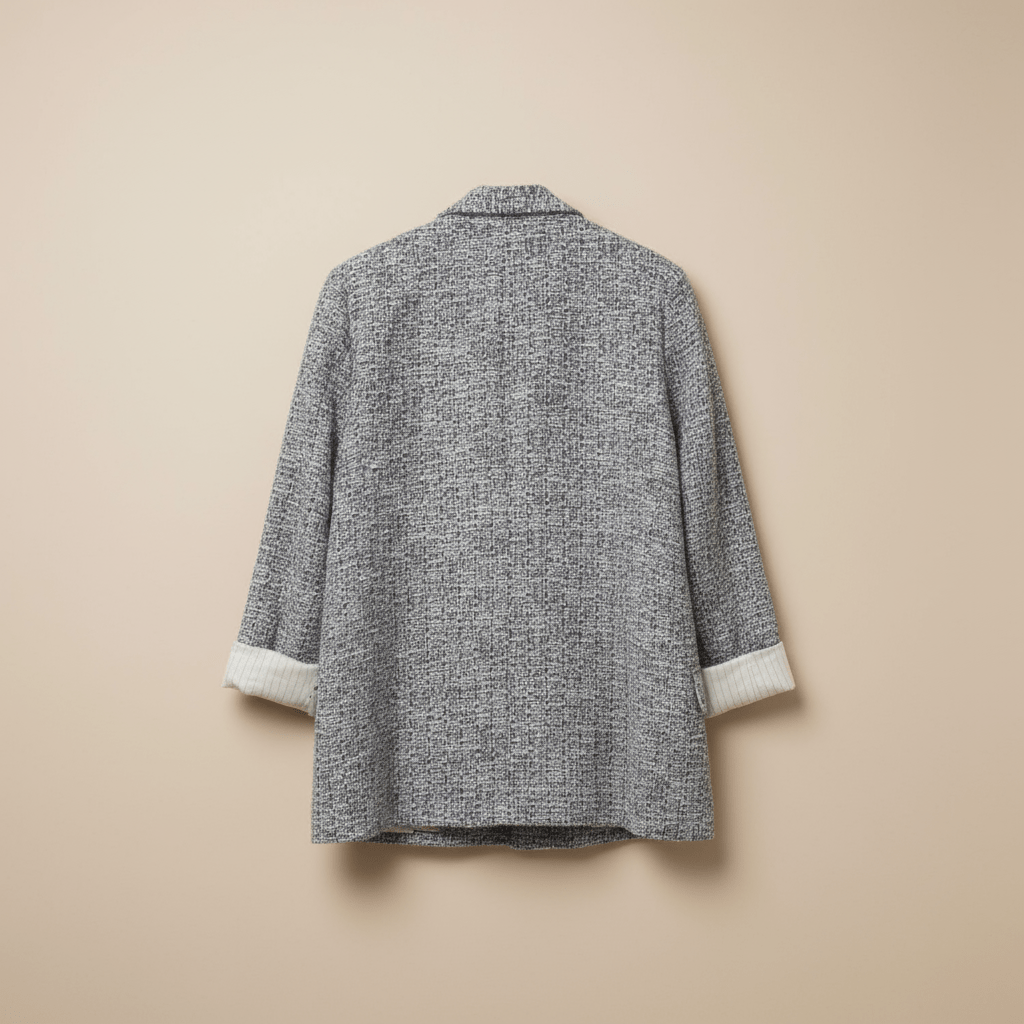 Veste Tailleur Longue — Texturée - Lune La Boutique